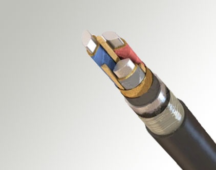 Силовые кабели с бумажной изоляцией 3x70x6 мм ААШв ГОСТ 18410-73